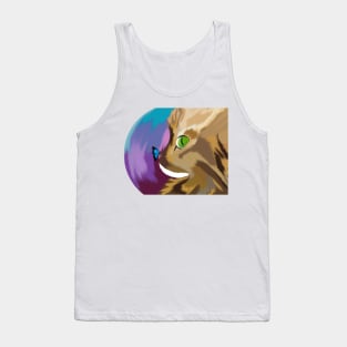 The Cat and the Butterfly Aura Tank Top